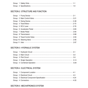 Hyundai R210W-9AMH Wheel Excavator Service Repair Manual - Image 1