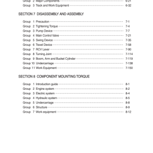 Hyundai R25Z-9AK Crawler Excavator Service Repair Manual - Image 3