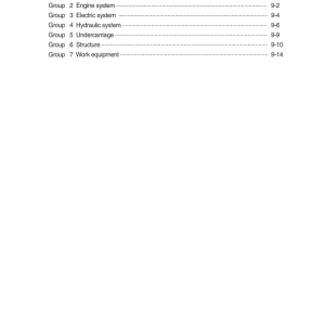 Hyundai R290LC-9MH Crawler Excavator Service Repair Manual - Image 3