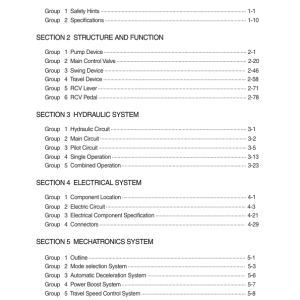 Hyundai R380LC-9 Crawler Excavator Service Repair Manual - Image 1