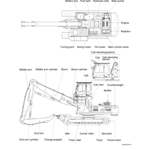 Hyundai R480LC-9MH Crawler Excavator Service Repair Manual - Image 2