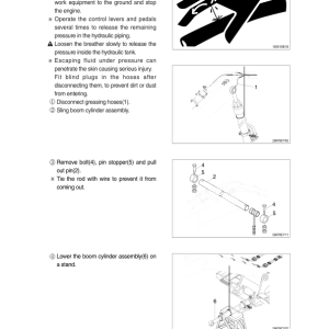 Hyundai R500LC-7 Crawler Excavator Service Repair Manual - Image 5