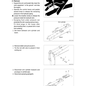 Hyundai R55-7 Crawler Excavator Service Repair Manual - Image 3