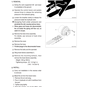 Hyundai R55-9 Crawler Excavator Service Repair Manual - Image 3