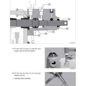 Hyundai R55W-9A Wheel Excavator Service Repair Manual - Image 3