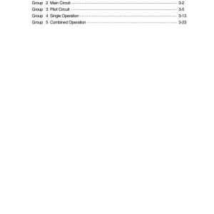 Hyundai R800LC-7A Crawler Excavator Service Repair Manual - Image 3