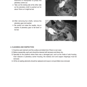 Hyundai SL763(SN before -0500) Wheel Loaders Service Repair Manual - Image 4