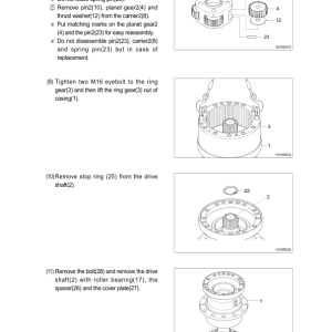 Hyundai R130 (Smart) Crawler Excavator Service Repair Manual (Built in India) - Image 5