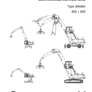 Sennebogen 825.0.1309 Operators, Maintenance and Parts Manual - Image 4