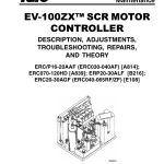 Yale ERC030AG, ERC030BG, ERC040AG, ERC040BG Forklift A814 Service Repair Manual - Image 1