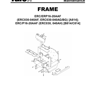 Yale ERC030AH, ERC040AH Forklift B814 Service Repair Manual - Image 3