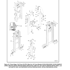 Yale ERC16AAF, ERP16AAF, ERC18AAF, ERP18AAF, ERC20AAF, ERP20AAF Forklift C814 Service Repair Manual - Image 5