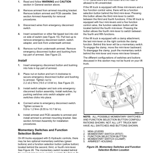 Yale ERC22VG, ERC25VG, ERC30VG, ERC32VG, ERC35VG Forklift A968 Service Repair Manual - Image 4