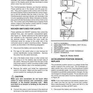 Yale ERC35HG, ERC40HG, ERC45HG, ERC55HG Forklift A839 Service Repair Manual - Image 4