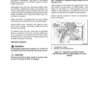 Yale ERC35HG, ERC40HG, ERC45HG, ERC55HG Forklift B839 Service Repair Manual - Image 4