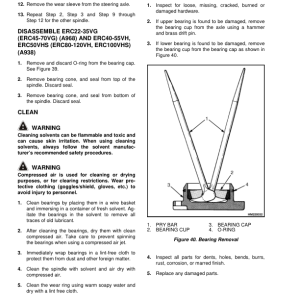 Yale ERC40VH, ERC50VH, ERC50VHS, ERC55VH Forklift A938 Service Repair Manual - Image 5