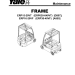 Yale ERP030VF, ERP040VF Forklift A955 Service Repair Manual - Image 1
