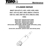 Yale ERP080VM, ERP090VM, ERP100VM, ERP100VML, ERP110VM, ERP120VM Forklift A985 Service Repair Manual - Image 1