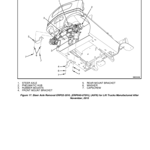 Yale ERP080VM, ERP090VM, ERP100VM, ERP100VML, ERP110VM, ERP120VM Forklift A985 Service Repair Manual - Image 3