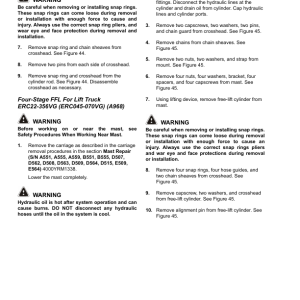 Yale ERP080VM, ERP090VM, ERP100VM, ERP100VML, ERP110VM, ERP120VM Forklift A985 Service Repair Manual - Image 5