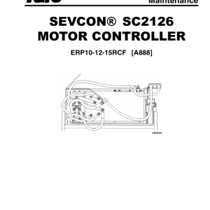 Yale ERP10RCF, ERP12RCF, ERP15RCF Forklift A888 Service Repair Manual - Image 3