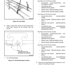 Yale ERP16AAF, ERC16AAF, ERP18AAF, ERC18AAF, ERP20AAF, ERC20AAF Forklift B814 Service Repair Manual - Image 4