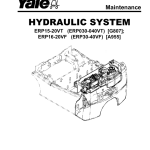 Yale ERP16VF, ERP18VF, ERP20VF Forklift A955 Service Repair Manual - Image 1