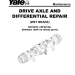 Yale ERP170VN, ERP175VN36, ERP190VN Forklift A410 Service Repair Manual - Image 1