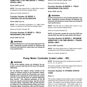 Yale ERP20ALF, ERP25ALF, ERP30ALF Electric Forklift B216 Service Repair Manual - Image 3