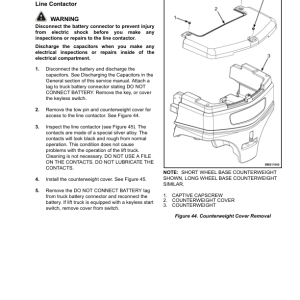 Yale ERP40VM, ERP45VM, ERP50VM, ERP50VM6, ERP55VM6 Forklift A985 Service Repair Manual - Image 4