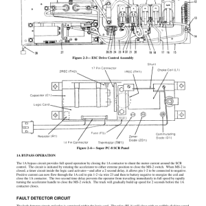 Yale ESC020AB, ESC025AB, ESC030AB Forklift A824 Service Repair Manual - Image 5