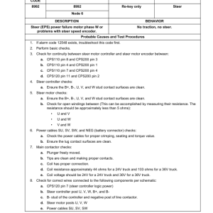 Yale FS030BF Order Picker A497 Service Repair Manual - Image 5