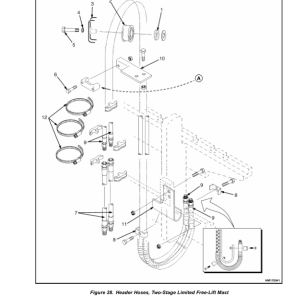 Yale GC030AF, GLC030AF, GC040AF, GLC040AF Forklift B809 Service Repair Manual - Image 4