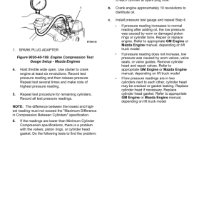 Yale GDP016VX, GDP018VX, GDP020SVX, GLP016VX, GLP018VX, GLP020SVX Forklift D810 Series Repair Manual - Image 4