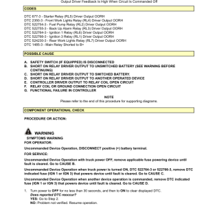 Yale GDP030VX, GDP035VX, GDP040SVX, GLP030VX, GLP035VX, GLP040SVX Forklift D810 Series Repair Manual - Image 5
