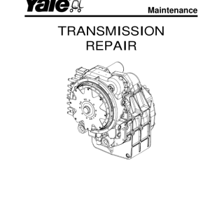 Yale GDP130EB, GDP140EB, GDP160EB Forklift B877 Service Repair Manual - Image 4