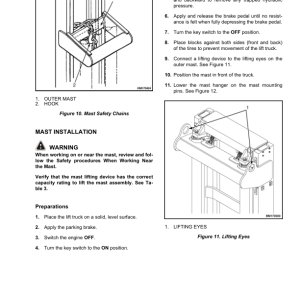 Yale GDP130EB, GDP140EB, GDP160EB Forklift D877 Series Repair Manual - Image 3