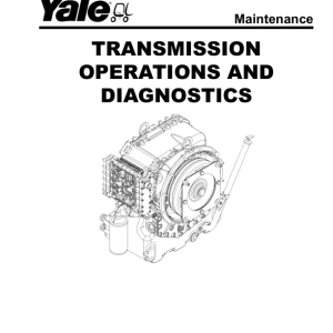 Yale GDP130EC, GDP140EC, GDP160EC Forklift F877 Series Repair Manual - Image 3