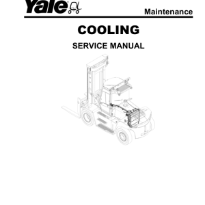 Yale GDP190DC, GDP210DC, GDP230DC, GDP230DCS, GDP250DC, GD280DC Forklift H876 Series Repair Manual - Image 4