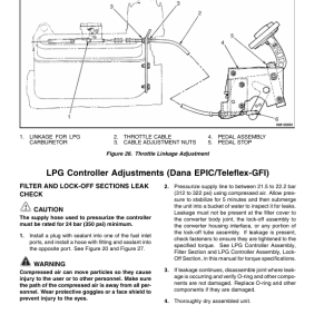 Yale GDP3.5LJ, GDP4.0LJ, GDP4.5MJ, GDP5.0MJ, GDP5.5MJ Forklift C813 Service Repair Manual - Image 4