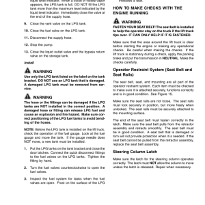 Yale GDP300EB, GDP330EB, GDPG360EB, GLP300EB, GLP330EB, GLPG360EB Forklift D877 Series Repair Manual - Image 3