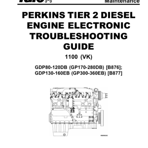 Yale GDP80DB, GDP90DB, GDP100DB, GDP120DB Forklift B876 Service Repair Manual - Image 3