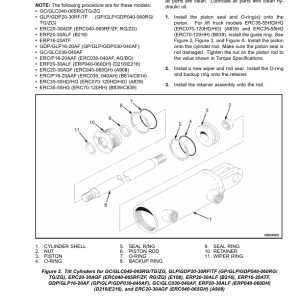 Yale GDP80DB, GDP90DB, GDP100DB, GDP120DB Forklift D876 Series Repair Manual - Image 5