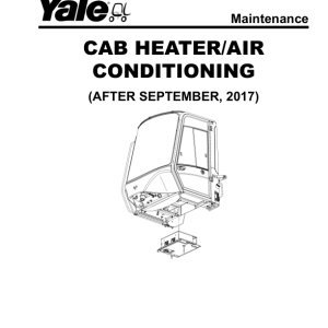 Yale GDP80DC, GDP90DC, GDP100DC, GDP100DCS, GDP120DC Forklift G876 Series Repair Manual - Image 5