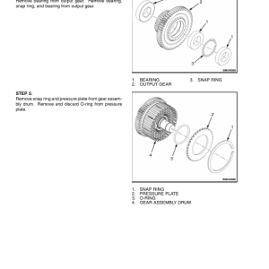 Yale GLC050LX Cushion Forklift A967 Service Repair Manual - Image 4