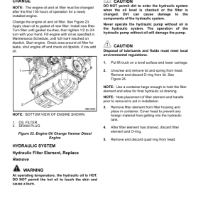 Yale GLC050LX Forklift B967 Service Repair Manual - Image 4