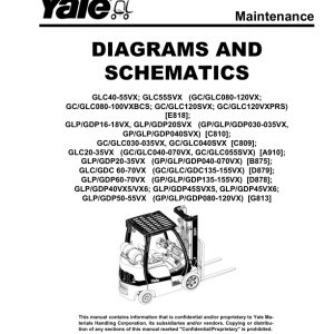 Yale GLC135VX, GLC155VX, GLC135VX, GLC155VX Forklift D879 Series Repair Manual - Image 3