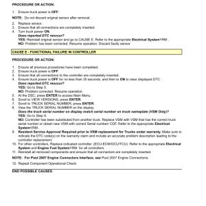 Yale GLC135VX, GLC155VX, GLC135VX, GLC155VX Forklift D879 Series Repair Manual - Image 6