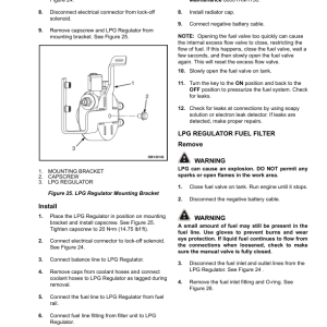 Yale GLC20VX, GLC25VX, GLC30VX, GLC35VX Forklift A910 Service Repair Manual - Image 3