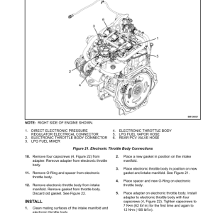 Yale GLP050LX, GDP50LX Forklift B974 Service Repair Manual - Image 5